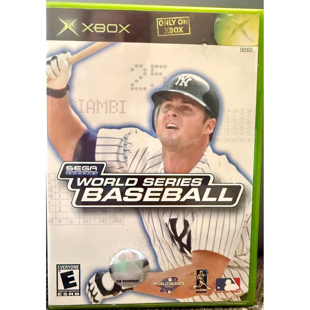 Sega World Series Baseball Xbox Excellent Sports MLB 2002